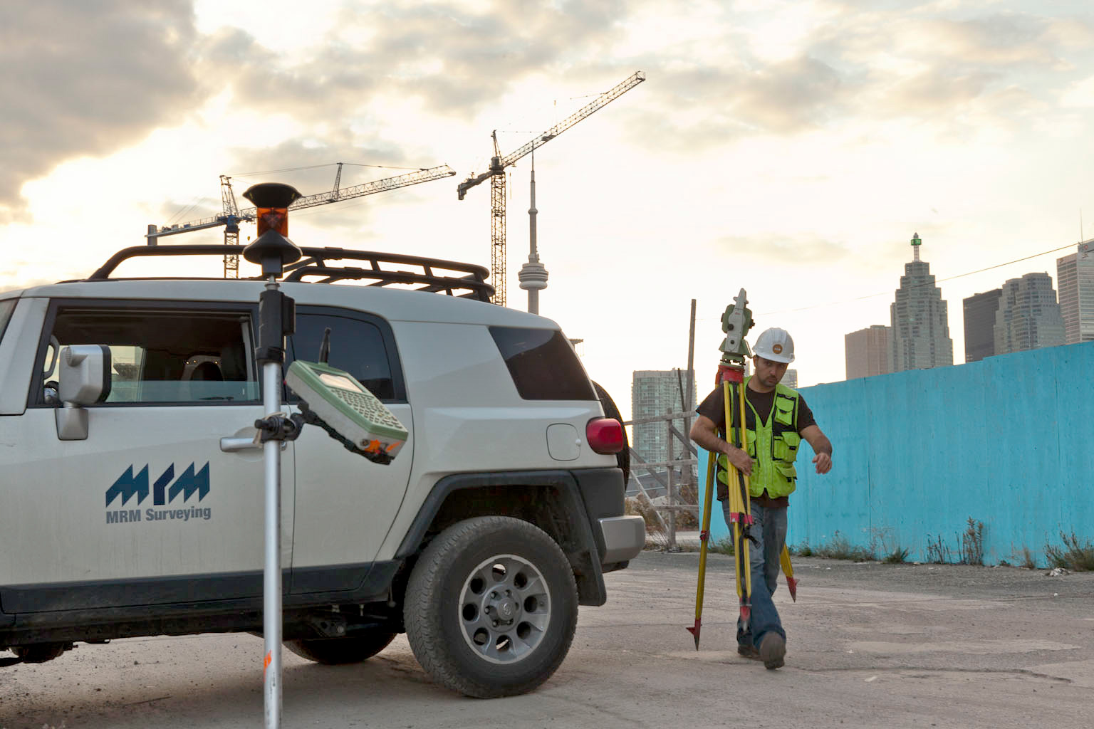 MRM Surveying field work